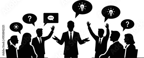 Workshop leader facilitating group discussion and feedback