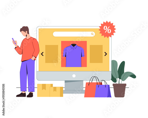 Fashion Products in Online Store