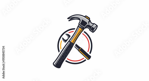 Claw Hammer Tool for Carpentry Work.