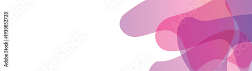 Abstract vector shape curve white backgrounds with empty text line waves dynamic effect art vector illustration color wallpaper pink purple