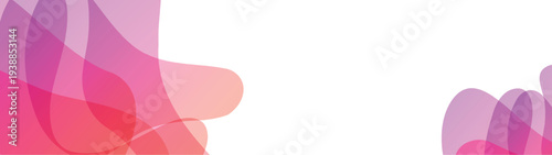 Abstract vector shape curve white backgrounds with empty text line waves dynamic effect art vector illustration color wallpaper pink purple