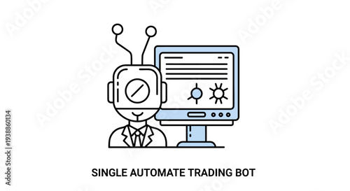 Automated trading bot monitor for algorithmic financial execution