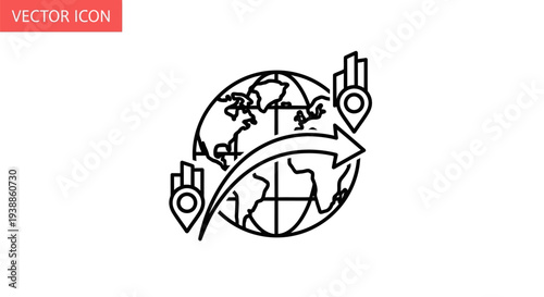 International logistics and global trade route expansion