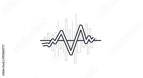 Market volatility and stock price fluctuation graph