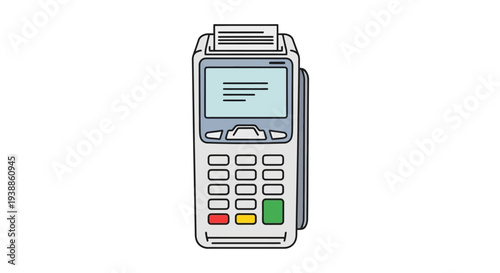 Point of sale terminal for retail credit card transactions