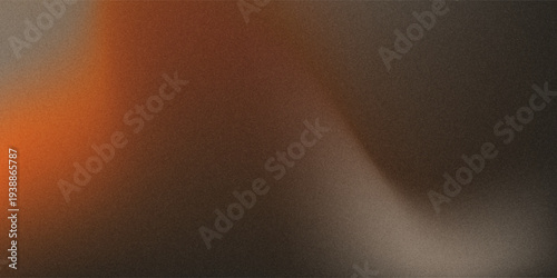 Abstract color gradient film grain texture background,