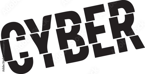 Cyber T-shirt, Forever Free, Stencil Graphic Tee, Minimalist Streetwear.