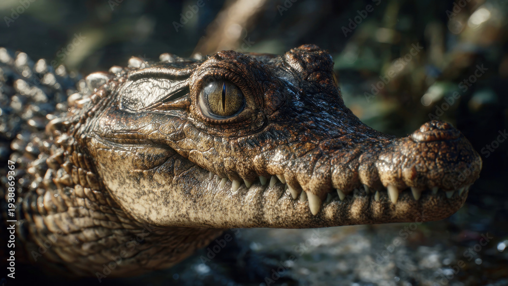 Fototapeta premium alligator in the everglades