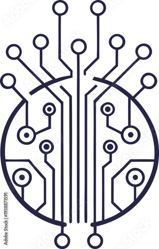 vector illustration of a laboratory flask