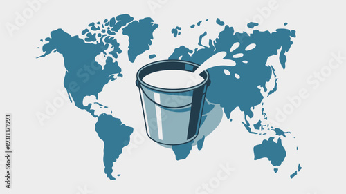 Global Milk Supply Bucket Spill