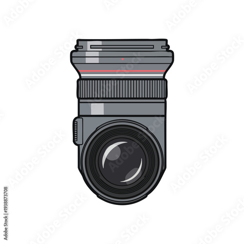 Illustration of a Camera Lens