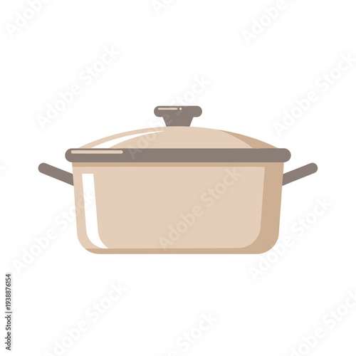 Cooking Pot with Handles and Lid.