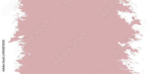 An elegant pink floral frame and abstract background featuring a vintage vector illustration of spring flowers and hearts for a romantic wedding card design