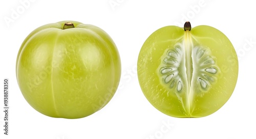 Fresh Green Star Apple Fruit