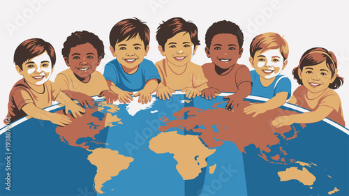 Diverse Children Global Map
