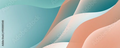 Modern colorful abstract background with dynamic wavy shapes, it can be used for advertising, marketing, presentation, business, wallpaper, vector, illustration