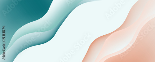 Modern colorful abstract background with dynamic wavy shapes, it can be used for advertising, marketing, presentation, business, wallpaper, vector, illustration