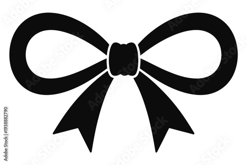 Black bow tie formal accessory 1 fashion