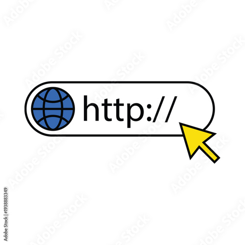 website url http address bar icon