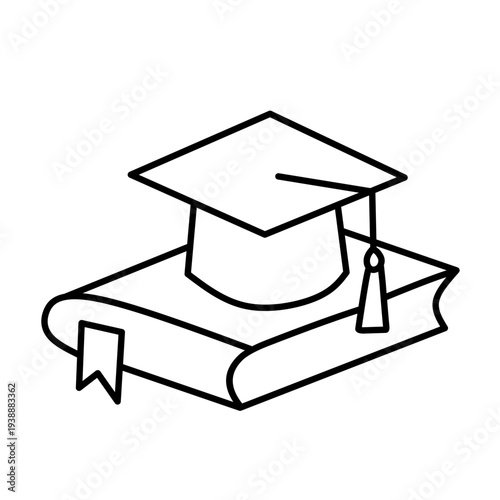 Student Graduation icon vector