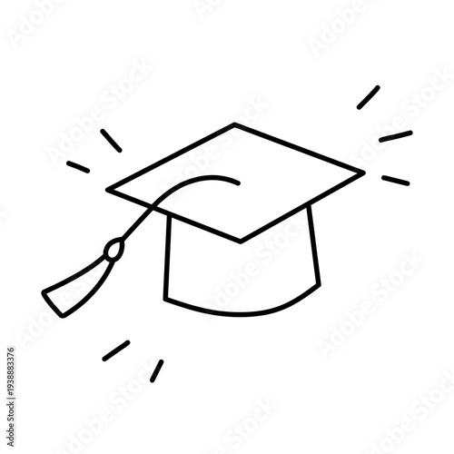 Student Graduation icon vector