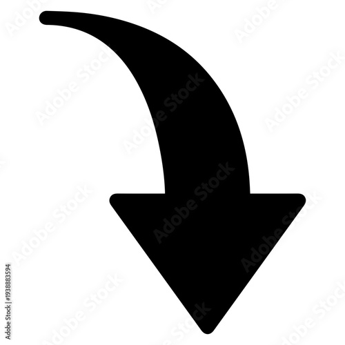 Arrow Down Icon
