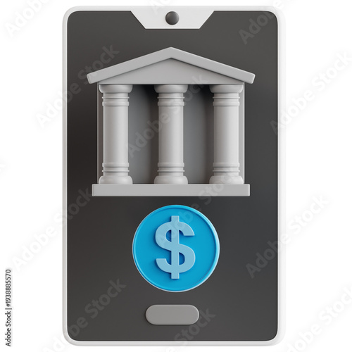 High Quality Banking App icon set featuring Mobile Banking, Account Balance, Money Transfer, Payment, and Security symbols. Minimal vector style for fintech, business, and UI design.