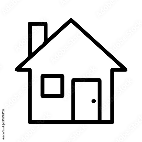 Home Symbol Outline Icon
