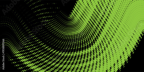 green black brush wrap car sticker pattern abstract banner sporty lines black green color combination grunge brush modern pattern racing motorsport vector design.