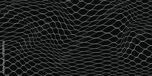 Mesh texture for fishing nets. Seamless pattern for sportswear or soccer goal, volleyball net, basketball hoop, hockey, athletics. Abstract net background for sports