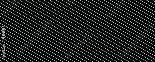Black abstract background design. Modern wavy line pattern in monochrome colors. Premium stripe texture for banner, business backdrop