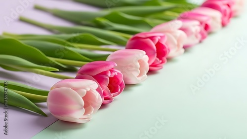 Beautiful tulips for mom on mother's day pink flowers bouquet gift ideas