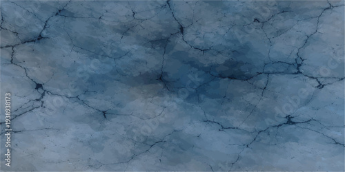 Abstract a close-up texture showcases the beauty of a weathered and cracked blue marble surface, offering a sense of the passage of time and the elegance of imperfection.