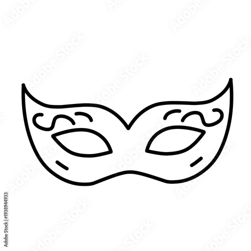 New Year party icon vector