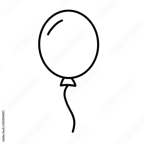 New Year party icon vector