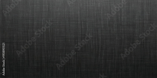 Dark textured background resembling brushed fabric or fine linen, with subtle vertical lines and gradient for depth.