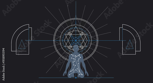 Human Energy Field and Sacred Geometry, Spiritual Enlightenment, Meditation