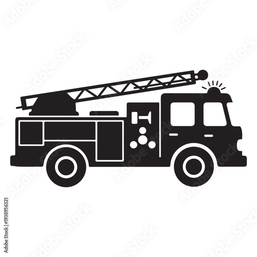 Fire truck vehicle emergency services rescue firefighting transportation equipment fire engine response emergency vehicle