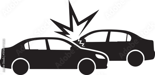 Car dash cam icon, DVR. Vector icon isolated on white background.