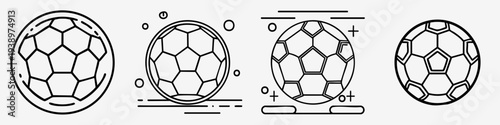 Soccer Ball Icon Set