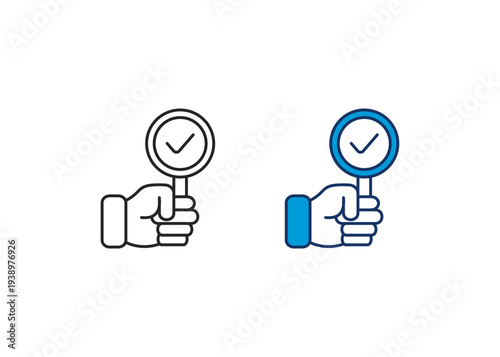 Okay Icon Set Multiple Style Collection