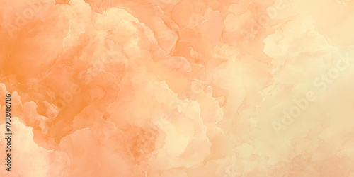 Elegant light watercolor wash background with yellow and soft red tones fading into each other smooth clean edges for a professional and artistic.