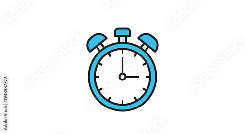 Essential time tracking icon for productivity, measuring progress, managing deadlines, and optimizing workflow efficiency; a perfect graphic symbol for punctual performance and scheduled tasks