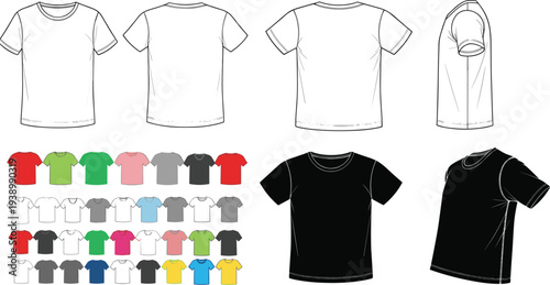 Set of elegant female flamenco dancer silhouettes in traditional Spanish dresses, performing graceful movements and expressive poses on a white background vector (23