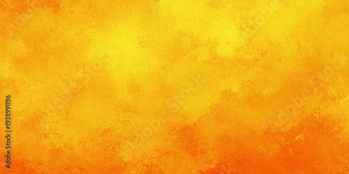 Abstract golden yellow watercolor texture background with vibrant orange Ideal for warm-themed marketing, seasonal posters.