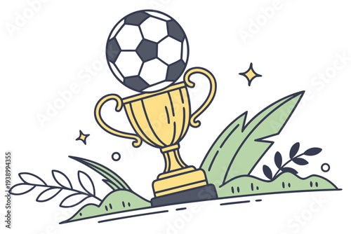 gold trophy cup