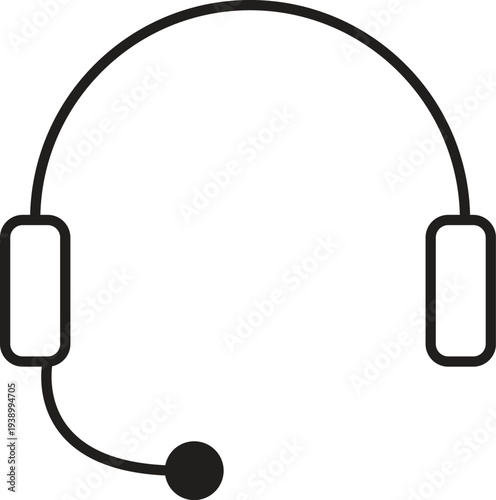 Support and help icon editable line icons vector illustration for customer service and assistance