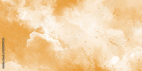 abstract warm orange watercolor cloud texture background soft cloudy gradients, creative design projects, branding, wallpapers.