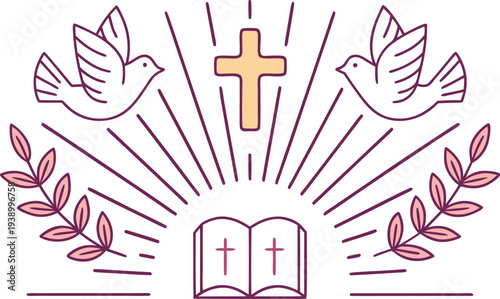 World Interfaith Harmony Week Awareness. Global Interfaith Harmony Unity Concept. International Interfaith Harmony Awareness Week. Interfaith Peace And Harmony Theme. World Religious Harmony Awareness