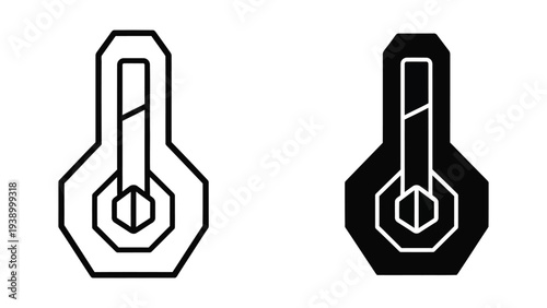 Thermometer Icons Data Measurement